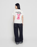 25FW WOMAN ドゥードルファジーラビット半袖Tシャツ