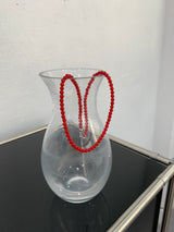 Red Mano Dot Necklace