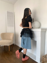 STAR CANCAN LAYERED SKIRT (2C)