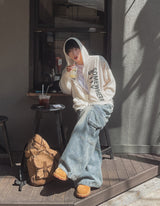ヘスニットフーディドジップアップ