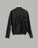 track leather jacket
