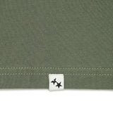 Wツインスター半袖Tシャツ カーキ(CV2GMFT516A)