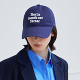 TMV Lettering Ball Cap / Twill Navy