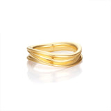 SAND DUNE TWIST RING (GOLD)