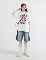 Scene Printing Overfit T-Shirt