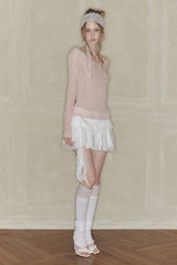 SWAN SKIRT white