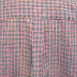Light Pink Over-Fit Check Shirt
