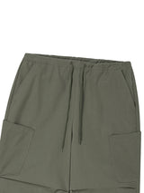 WIDE CARGO PANTS KHAKI