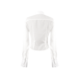 レースベールシャツ[White]