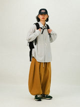 NOF Wrinkle Check Overfit Shirts