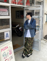 No.0633 Wグラデーションデニムシャツ