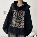Noid Boxy Fit Ribbed Knit Hoodie (4 colors) H&L