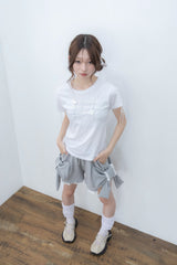 big ribbon pants(gray)
