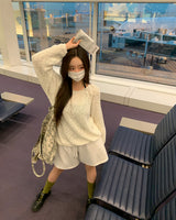 [ORIGINAL] Salted Summer Raglan Boucle Knit
