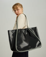 RAVIOLI TOTE (BLACK)