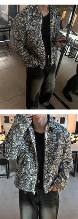 [XS-L] ヴィンテージブラックブラッシュデニムパンツ