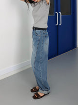  3ND REPRODUCTION PRE-ORDER PANELLED CURVED FIT DENIM code 26201