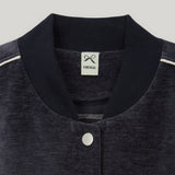 Navy/Cream Two Tone Varsity Jacket
