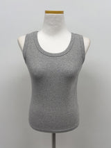 Ava Ribbed Sleeveless Top