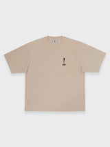 ロゴTシャツ - BEIGE