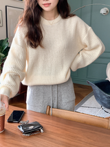 [SHOPPERMADE] Nuts Mohair Wool Knit (4color)