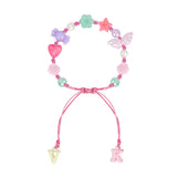 Jelly Bean Twist Drop String Bracelet 