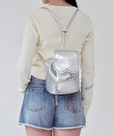 POCKET SIGNATURE BACKPACK [SILVER]