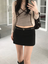 Stripe lace sleeveless (3 colors)