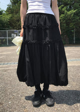 フリルパフスカート