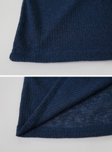 Daily Linen Round T-Shirt (4color)