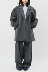 Marco Striped Oversized Jacket (2color)