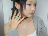 [925silver] Blank stud earring