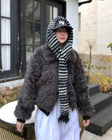 Lucy Collar Eco Fur Jacket