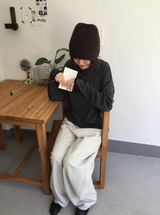 ホップボタンバルーンフィットコットンパンツ（3c）
