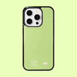 holiday epoxy bumper case (OLIVE)