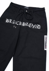 BBD No Sympathy Wide Cotton Pants (Black)