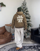 Terrid wool brush knit
