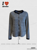 Liz Napping Stripe Strap Tee