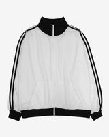 Lift color block track zip-up