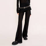 See-through Leggings - Black