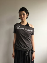 ボーントゥービーオフショルダーTシャツ (2color)