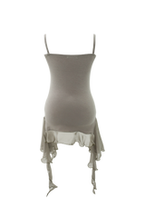 シフォンフリルノースリーブ (3color)