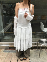 deer vintage layered skirt 