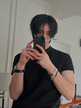 [Premium] Heavy Cotton Muscle Short Sleeve T Shirt (2color)