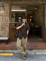 Kate short sleeve check shirt