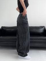 [MADE] Reversed Pocket Wide Denim Pants (W)