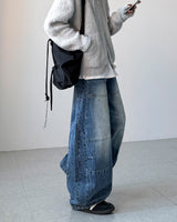 Bowser Wrinkle Balloon Denim
