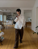 Must Curved Cotton Pants