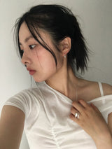 クラシックワンタッチピアス (1color)
