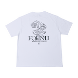 FMW フラワーグラフィック Tシャツ - ホワイト
